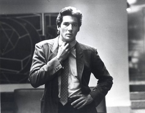 Richard Gere in American Gigolo confronts an existential uncertainty. Take it off or put it on. Here it's the tie. The Suited Hero must make correct choices. Making the right choice, of course, designates him a hero or just the average Joe. http://www.amazon.com/Terminal-Life-Suited-Hero-Novel/dp/1608091201/ref=sr_1_1?s=books&ie=UTF8&qid=1384357675&sr=1-1&keywords=terminal+life+richard+torregrossa American Gigolo 1980, Richard Gere Young, Richard Gear, American Gigolo, Kris Kristofferson, Lauren Hutton, Sean Penn, Diane Keaton, Richard Gere