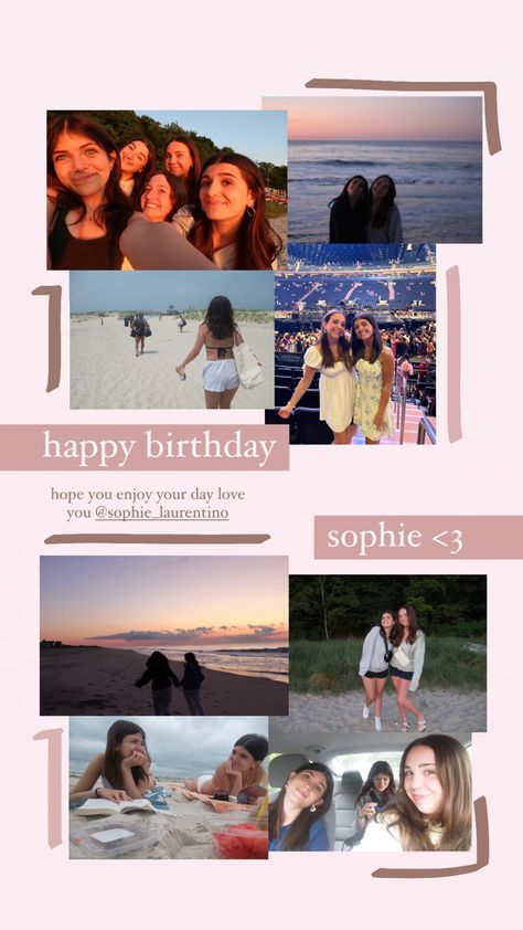 Happy Birthday Instagram Post Ideas, Aesthetic Bday Insta Story, Instagram Story For Friends Birthday, Bestie Birthday Post Instagram, Birthday Post On Instagram Story, Birthday Instagram Story Ideas For Best Friend, Birthday Post Inspo Instagram, Instagram Story Friends Birthday, Birthday Post Instagram For Best Friend