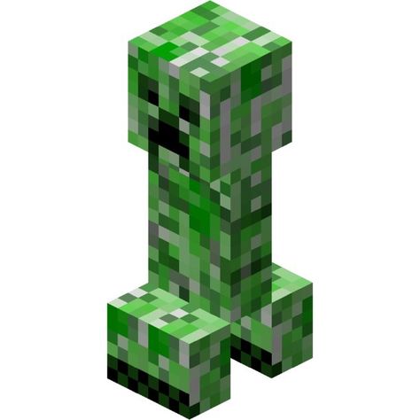 Creeper - Printable Minecraft Creeper Papercraft Template Minecraft Skins Panda, Minecraft Skins Creeper, Minecraft Png, Capas Minecraft, Minecraft Theme, Minecraft Images, Creeper Minecraft, Minecraft Drawings, Minecraft Pictures