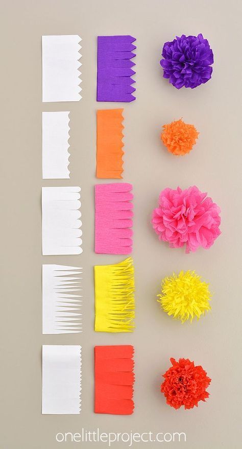 These DIY crepe paper flowers are SO EASY to make and they’re surprisingly realistic! Use party streamers to create a beautiful flower, and in less than an hour you can make a whole bouquet! These paper flowers are great for weddings, Mother's Day, or just because! A fun craft for older kids, teens, adults, and seniors. Streamer Flowers, Crepe Paper Decorations, Crepe Paper Flowers Diy, Paper Flowers Diy Easy, Rolled Paper Flowers, Paper Craft Techniques, Party Streamers, Rose Crafts, Paper Streamers