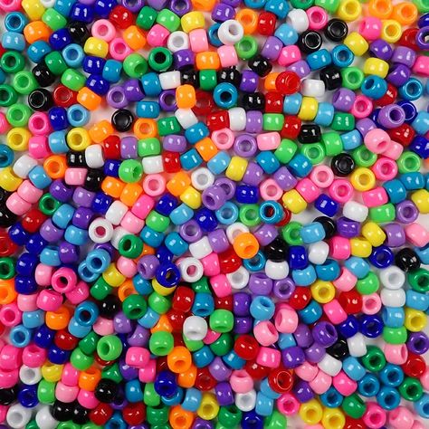 Hair Braiding Styles, Rainbow Things, Colorful Necklaces, Strap Mask, Number Beads, Beaded Banners, Beading For Kids, Pink Crafts, Making Bracelets