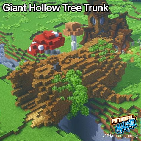 Mangrove Root Builds Minecraft, How To Terraform In Minecraft, Oh The Biomes Youll Go Minecraft House, Minecraft Tree Trunk, Minecraft Map Art Ideas, Minecraft Shell House, Minecraft Dragon Head Display, Town Center Minecraft Ideas, Minecraft Jungle Base Ideas