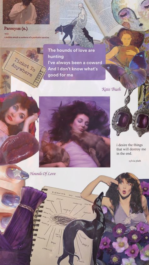 Hounds of Love Aesthetic 💜 #katebush #houndsoflove #music #aesthetic #purple Hounds Of Love, Aesthetic Purple, Love Aesthetic, Music Aesthetic, Of Love, Purple, Music