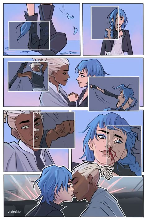 Ekko League Of Legends, Jinx X Ekko, 가족 일러스트, Jinx And Ekko, Arcane Art, Arcane Fanart, Klance Comics, League Of Legends Arcane, Arcane Jinx