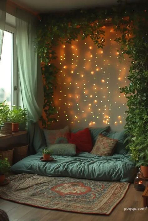 Vintage Apartment Decor, Vibey Apartment, Serenity Color, Modern Bedroom Ideas, Vintage Apartment, Furniture Architecture, Bohemian Living Rooms, Dorm Wall Decor, Apartment Aesthetic