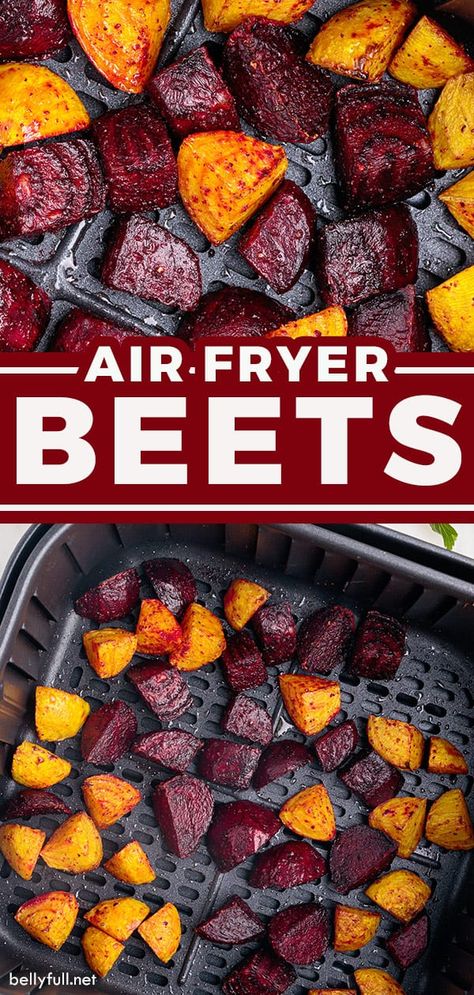 Fried Beets Recipe, Air Fryer Beets, Roasted Beets Recipe, Roasted Beets And Carrots, Cooking Beets, Fresh Beets, Savory Herb, Beet Recipes, Healthy Side