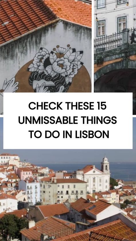 Check these 15 Unmissable Things to Do In Lisbon. Lisbon was so wonderful when we visited in February! It’s one of our favorite places in Portugal if not our favorite! Things To Do In Lisbon, Places In Portugal, Romantic Road, Holiday Stories, Canada Travel Guide, Couple Activities, Romantic Things To Do, Restaurant Photos, Romantic Things