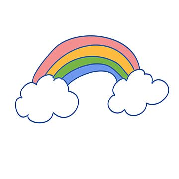 Cloud Doodle, Drawing Rainbow, Rat Drawing, Shape Cartoon, Rainbow Drawing, Cartoon Star, Happy Unicorn, Rainbow Cartoon, Vector Doodle