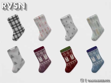 Sims 4 Christmas Stocking, Sims 4 Christmas Stocking Cc, Sims Decor, Christmas Poses, Sims 4 Clutter, Cc Furniture, The Sims 4 Packs, Video Game Room Design, Sims Ideas