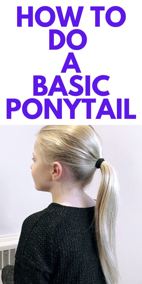 How to Do a Basic Ponytail Hairstyle - Looking for a ponytail tutorial? Here is how to do a basic ponytail. Hairstyles For Beginners, Easy Ponytail Hairstyles, Basic Ponytail, Diy Ponytail, Easy Ponytail, Ponytail Tutorial, Perfect Ponytail, Embracing Diversity, Ponytail Hairstyles Easy