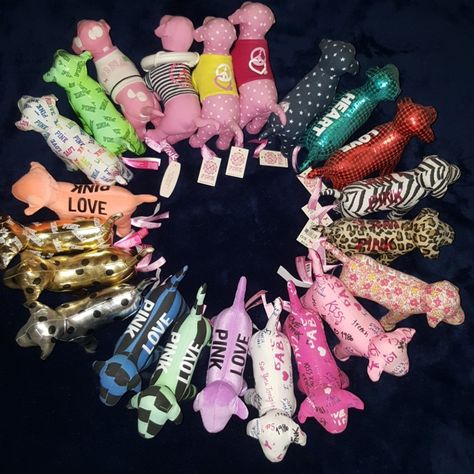 Victoria's Secret Pink Mini Dogs My Collection Victoria’s Secret Pink, Victoria Secret Pink Outfits, Angel Workout, Vs Pink Outfit, Vs Pink Nation, Pink Outfits Victoria Secret, Pink Sweat, Pink Towels, Victoria Secret Pink Bras