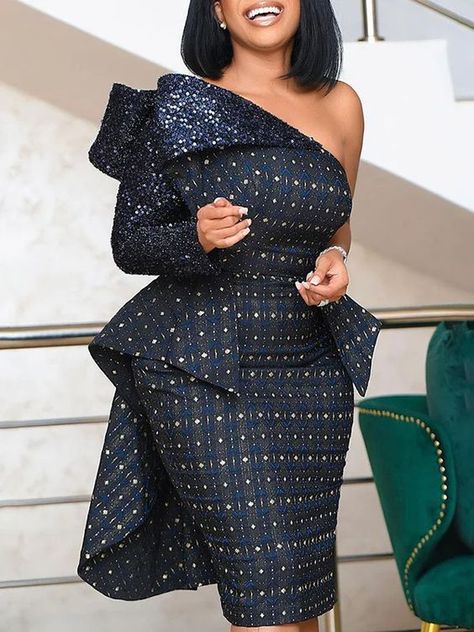 Trending Now African Print Dress Styles, Elegant Midi Dress, Ankara Dress Styles, Sukienki Plus Size, Short African Dresses, Ankara Gown Styles, Ankara Dresses, Elegant Midi Dresses, Photo Beautiful