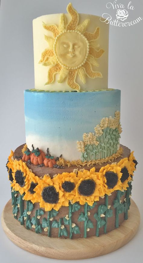 Wwwoww lo más bonitoo que he visto últimamente Harvest Super Torte, Garden Cakes, Tiered Cake, Gateaux Cake, Fall Cakes, Gorgeous Cakes, Savoury Cake, Love Cake, Fancy Cakes