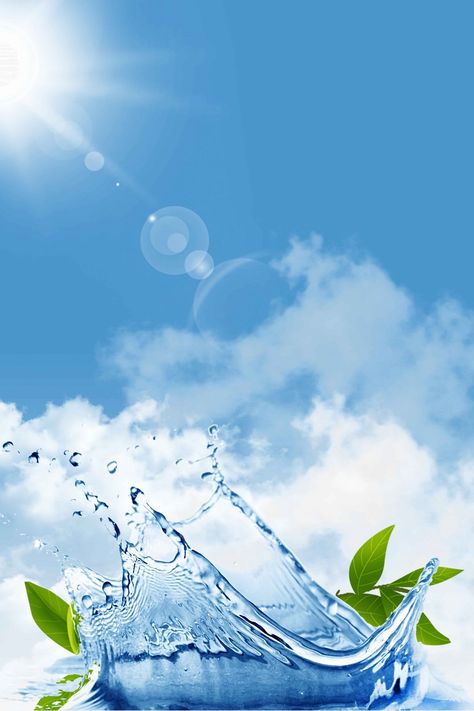 De Risin mineral water advertising picture download, mineral water, desert water, water, deri, psd, cyan, sky blue, fresh Water Poster Design, Water Advertising, Water Conservation Poster, Advertising Pictures, Air Mineral, Water Poster, Agua Mineral, Water Background, Water Logo