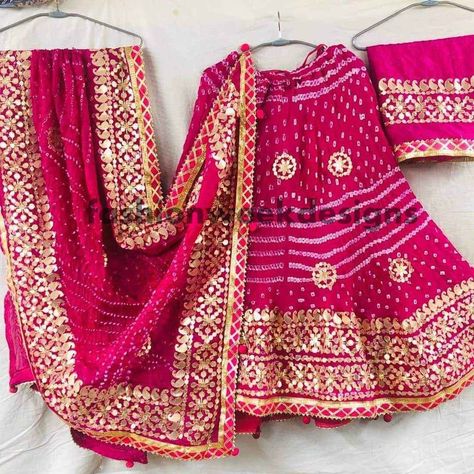 Indian Lehenga choli bandhej gota patti work With Blouse & Dupatta party wear dress rajsthani bandhani wedding women lehenga choli Silk Lengha, Bandhani Lehenga, Rajasthani Lehenga, Bandhej Dupatta, Rajasthani Dress, Gota Patti Work, Indian Lehenga Choli, Party Sarees, Wedding Blouse Designs