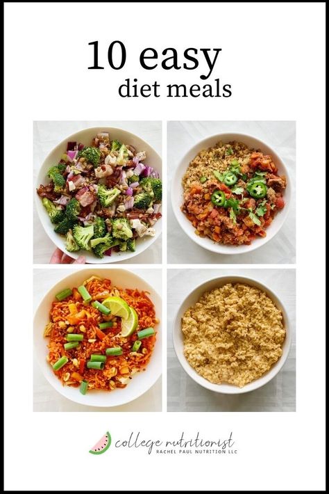 Best Body By Rachel Paul, The College Nutritionist, College Nutritionist Meal Plan, Rachel Paul Recipes, Dr Rachel Paul Recipes, College Nutritionist Recipes, Nutritionist Meals, Easy Diet Meals, Autumn Bates