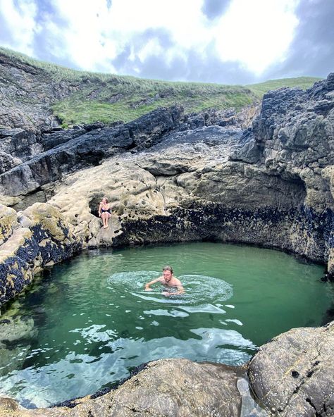 Wild Swimming In Wales | The best places to wild swim in Wales Blue Lagoon four waterfalls best swimming in North Wales Wild Camp, Wild Swimming, Wales Travel, Cliff Diving, Blue Pool, Brecon Beacons, Uk Holidays, Snowdonia, North Wales