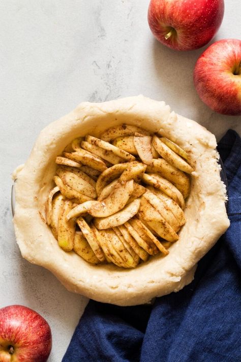 Small Apple Pie Recipe (6 Inch) - Homemade In The Kitchen Small Apple Pies, Apple Pie Filling Recipe, Mini Apple Pie Recipe, Mini Lemon Meringue Pies, Apple Pecan Pie, Apple Pie Crust, Apple Pie Recipe Homemade, Apple Pie Filling Recipes, Homemade Apple Pie Filling