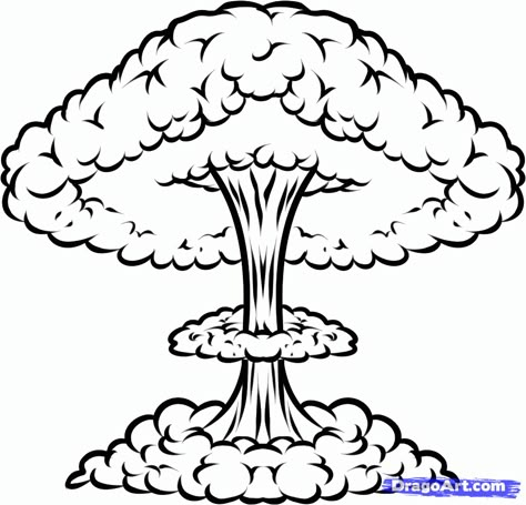 how-to-draw-a-nuke-nuclear-blast-step-7_1_000000134173_5.gif (890×854) Nuclear Explosion Drawing, Mushroom Cloud Drawing, Nuke Drawing, Liquid Drawing, Explosion Drawing, Graffiti Art Letters, Mushroom Cloud, Graffiti Characters, Zentangle Drawings