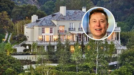 Elon Musk Puts Two of His Bel Air Homes Up for Sale Elon Musk House, Bel Air House, Bel Air Los Angeles, Bel Air Mansion, Celebrity Mansions, Malibu Homes, Home Bar Designs, Robb Report, Celebrity Homes