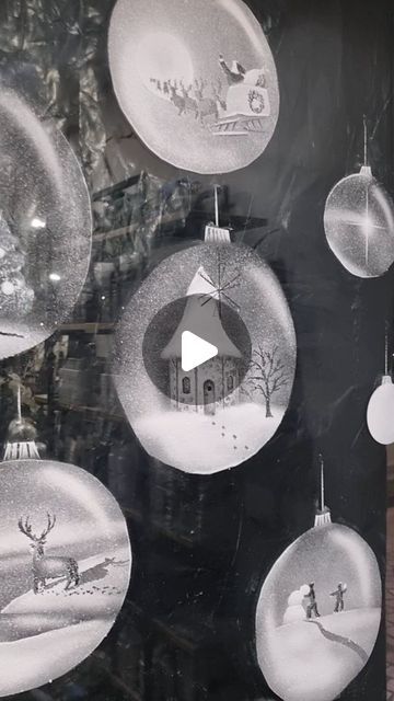 Snow Graffiti on Instagram: "Christmas Baubles Created at @toniandguyaltrinchamuk #Christmas #salon #snow #snowgraffiti #snowart #art #graffiti" Snow Graffiti Window, Snow Art Drawing, Snow Spray Window Ideas, Snow Spray Art, Snow Window Art, Christmas Window Drawing, Snow Graffiti, Christmas Salon, Snow Window