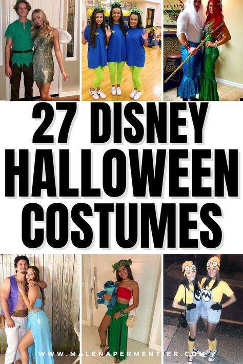 disney costume ideas for adults - examples of how to wear a disney halloween costumes for adults, family, couples, and friends. Diy Disney Family Costumes, Figment Costume Diy, Best Disney Costumes For Women, Easy Movie Characters Costumes, Womens Disney Halloween Costumes, Classic Disney Costumes, Diy Fairy Tale Costumes For Women, Halloween Costumes For Disney World, Disney Halloween Group Costumes