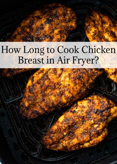 how long to cook chicken breast in air fryer, how long to cook frozen chicken breast in air fryer, how long to cook stuffed chicken breast in air fryer Fried Boneless Chicken Breast, Fried Chicken Breast Recipe, Airfryer Chicken, Air Fryer Chicken Breast, Chicken Boneless Breast Recipes, Raw Chicken Breast, Ways To Cook Chicken, Healthy Chicken Breast, Fried Chicken Breast