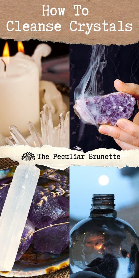 How To Cleanse Crystals With Selenite, Cleanse Crystals How To, Where To Store Crystals, Crystal Cleansing Station, Crystals Not To Put Together, How To Cleanse Your Crystals, How To Clean Amethyst Crystal, Cleaning Crystals How To, Wearing Crystals