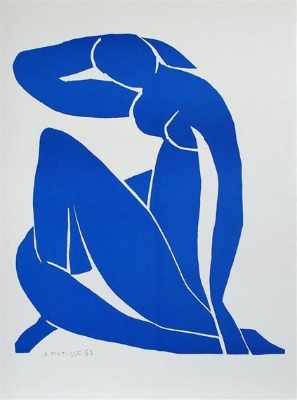 Matisse Henri | Nu Bleu II | MutualArt Matisse Kunst, Pablo Picasso Paintings, Balance Art, Picasso Paintings, Matisse Art, Large Abstract Painting, Dance Art, Henri Matisse, Pablo Picasso