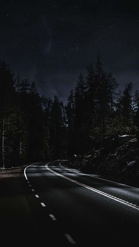 Night Forest Road IPhone Wallpaper HD - IPhone Wallpapers : iPhone Wallpapers Road Iphone Wallpaper, Forest Wallpaper Iphone, Black Hd Wallpaper Iphone, Thor God, Macbook Wallpapers, Watch Wallpapers, Dark Mountains, Hd Dark Wallpapers, Mountains Aesthetic