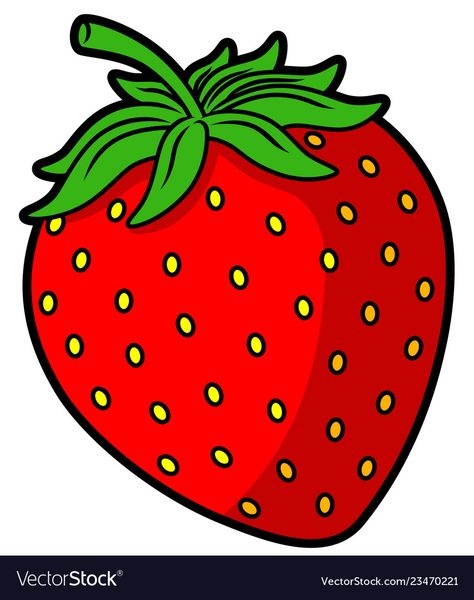 Pictures Of Strawberries, Strawberry Images Clip Art, Fruits Cartoon Images, Strawberries Cartoon, Strawberry Images, Strawberry Clip Art, Strawberry Picture, Clipart Strawberry, Strawberry Vector