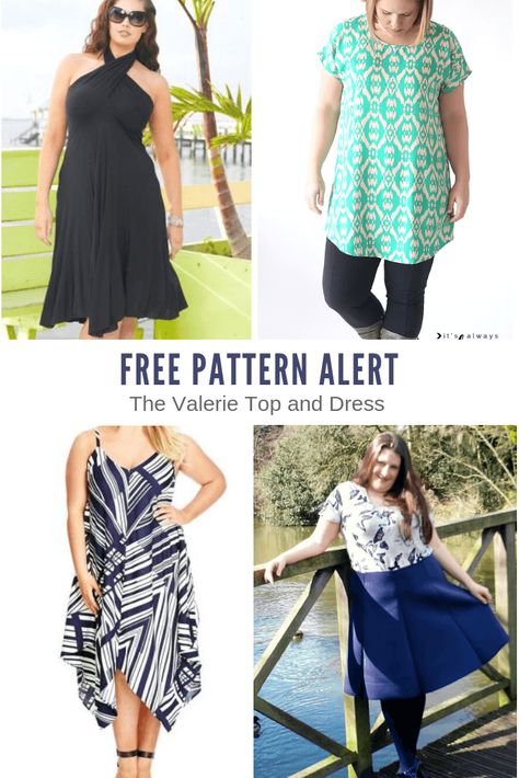 Floor Printable, Free Printable Sewing Patterns, Plus Size Sewing Patterns, Fall Skirt, Plus Size Patterns, Plus Size Sewing, Printable Sewing Patterns, Dress Patterns Free, Pattern Dress Women