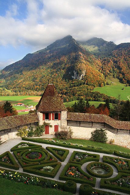 Chateau de Gruyeres, Switzerland Gruyeres Switzerland, Fribourg Switzerland, Swiss Architecture, Voyage Europe, European Vacation, The Balcony, Medieval Town, Bern, Oh The Places Youll Go