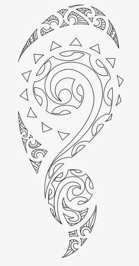 Sleeve Tattoo Stencil, Stencils Tattoo, Arte Ganesha, Tattoo Half Sleeve, Half Sleeve Tattoo Stencils, Printable Tattoos, Stencil Outline, Tattoo Outline Drawing, Maori Tattoo Designs