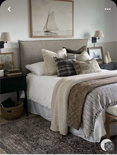 Amber Lewis X Loloi, Amber Lewis, Spare Bedroom, Primary Bedroom, Master Bedrooms Decor, Neutral Decor, Main Bedroom, Beautiful Bedrooms, Dream Bedroom