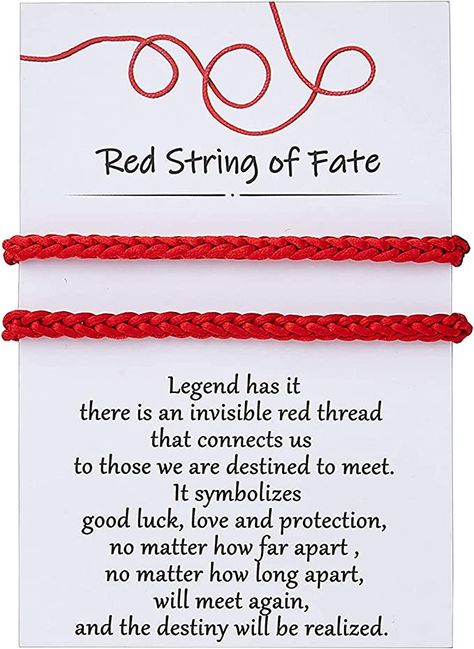 Deployed Husband, Valentines Day Gifts For Him Boyfriends, String Of Fate, Red String Of Fate, Relationship Bracelets, Long Distance Relationships, Couples Bracelets, Bracelets For Boyfriend, Distance Relationship Gifts