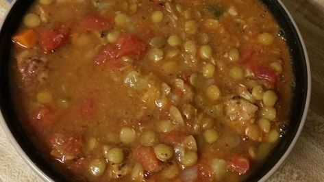 Carrabbas Sausage And Lentil Soup Recipe - Genius Kitchen Carrabba's Lentil Soup Recipe, Carrabas Lentil And Sausage Soup Recipe, Sausage And Lentil Soup, Desserts Gluten Free, Endo Diet, Entree Dishes, Lentil Soup Recipe, Delicious Soups, Marinated Salmon