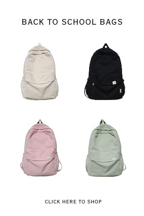 Backpack For School Aesthetic, School Aesthetic Backpack, Backpack Aesthetic School, Aesthetic Backpacks For School, School Backpacks Aesthetic, Bookbag Aesthetic, Sage Green Backpack, Aesthetic School Bag, Backpack School Supplies