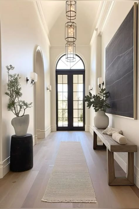 Entry Way Design, Home Entrance Decor, Dream House Interior, Entry Way, Decor Minimalist, Dream House Plans, House Entrance, Dream House Decor, Ideas Home