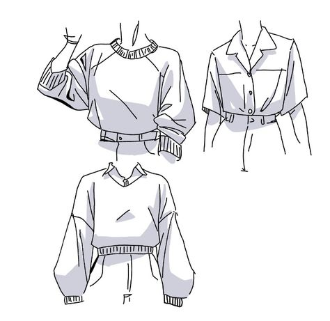 Anime Hoodie Drawing Reference, How To Draw Baggy T Shirt, Drawing Ideas Shirts, Baggy Outfit Drawing Reference, Shirts For Drawing, How To Draw Long Sleeve Shirts, Clothes Drawing Template, Anime Sweatshirt Drawing, Collard Shirt Drawing Reference