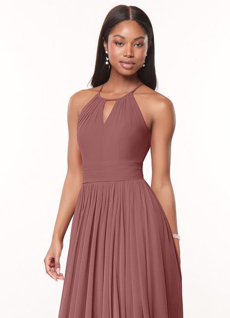 AZAZIE CHERISH - Bridesmaid Dresses Desert Rose Bridesmaid, Rose Bridesmaid Dress, Mauve Bridesmaid, Mauve Bridesmaid Dress, Plus Size Bridal Dresses, Rose Bridesmaid Dresses, White Alabaster, Azazie Bridesmaid Dresses, Floor Length Dresses