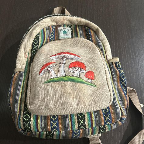 Himalayan hemp mini backpack made in Nepal. I wore... - Depop My Things, Mini Backpack, Himalayan, Nepal, Backpacks, California, Shop My Closet, Amazing Fashion, My Closet