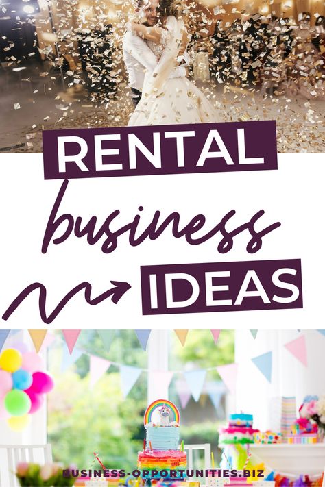 Rental Business Ideas, Event Planning Board, Party Rental Ideas, Birthday Party Rentals, Event Rental Business, Party Rentals Business, Wedding Business Ideas, Party Planning Business, Unique Business Ideas