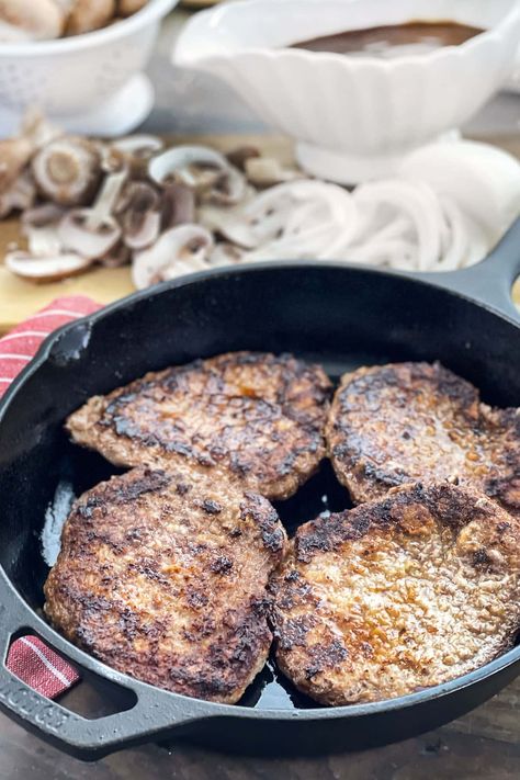 Learn how to cook cube steak perfectly so that it's tender with a great crust. If desired, finish with a delicious gravy. #steak #beef #cubesteak via @cookthestory How To Fry Cubed Steak On Stove, Cube Steak Cast Iron Skillet, How To Prepare Cubed Steak, Sick Recipes, Cubed Steak Recipes Easy, Cubed Steaks, Quick Meals To Cook, Steak On Stove, Cube Steaks