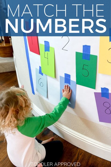 Number Games For Toddlers, Number Games Preschool, Scissor Activities, Numbers For Toddlers, Math Activities For Toddlers, Number Activities Preschool, Number Recognition Activities, Toddler Math, Numeracy Activities