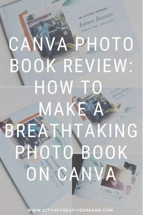 Canva Photo Book Review: How to Make a Breathtaking Photo Book on Canva - City of Creative Dreams canva photos edit, canva photos ideas, photobook canva, photobook template canva, photobook ideas canva, Photobook Template, Shutterfly Photo Book, Best Photo Books, Make A Photo Book, Photobook Ideas, Photo Book Cover, Photo Book Template, Photobook Layout, Family Photo Cards