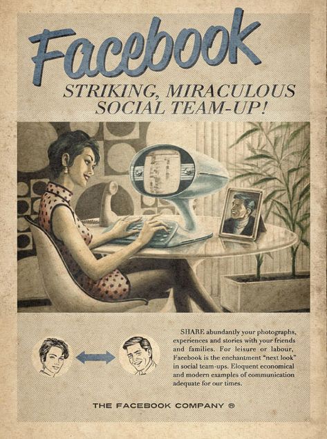 Iklan Vintage, Stare Reklamy, Facebook Poster, Realism Artists, Etiquette Vintage, Social Media Poster, Retro Ads, Retro Humor, Vintage Advertisement