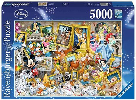 Ravensburger Mickey as Artist Jigsaw Puzzle (5000 Piece) Disney Princess Games, Disney Jigsaw Puzzles, Disney Puzzles, Free Puzzles, Ravensburger Puzzle, Disney Friends, Puzzle Shop, Jigsaws, Disney Favorites