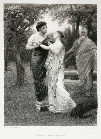 Troilus And Cressida, Etching Prints, Watercolor Wash, Easy Watercolor, Vintage Victorian, Steel Plate, Unframed Art, Antique Prints, Victorian Era