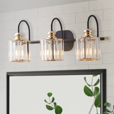 2024 Bathroom, Makeover Bathroom, Organization Bathroom, Inspiration Bathroom, Vintage Bath, Vanity Lights, Remodel Bathroom, Gold Bathroom, Bath Vanity Lighting